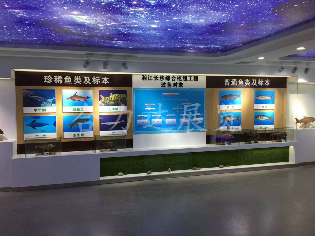 長(zhǎng)沙湘江魚道樞紐展廳